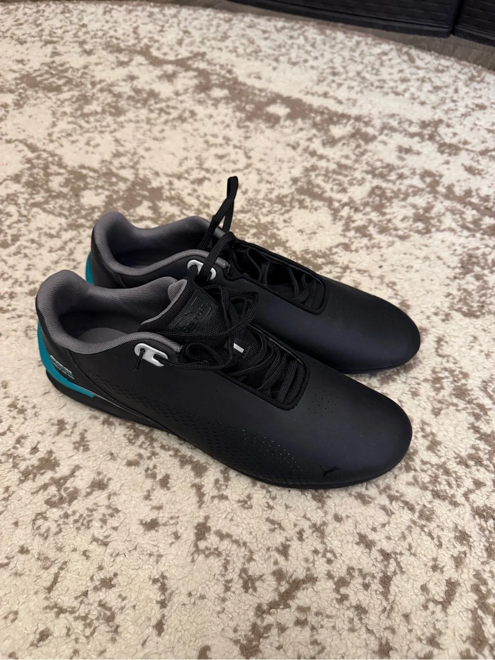 PUMA Mercedes AMG Petronas Motorsport Shoes Black Teal Men’s 12